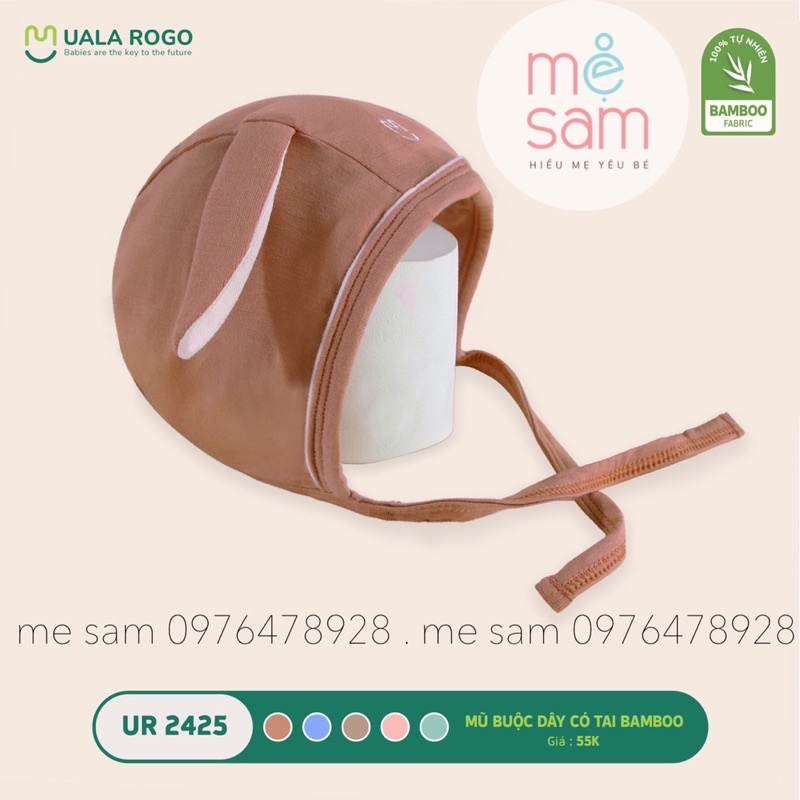 mũ buộc dây tai thỏ Bamboo uala UR 2425