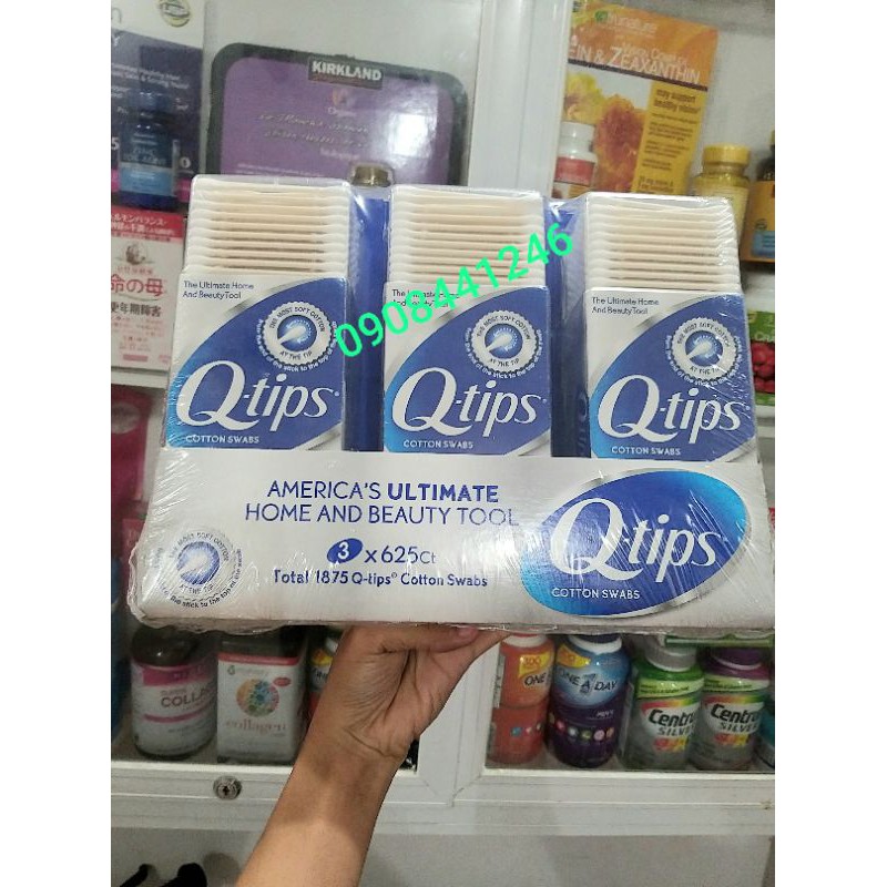 tăm bông Qtips