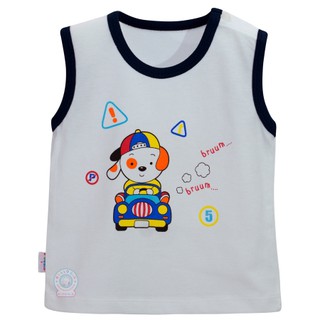 [CAO CẤP][8-29KG] Áo Sát Nách Cho Bé Cotton Hello B&B