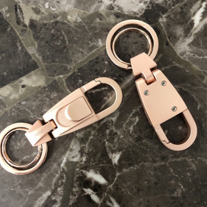 Móc treo chìa khóa đa năng cao cấp dùng cho ô tô, xe máy, gia đình. Thương hiệu cao cấp Jobon ZB-071 - HÀNG CHÍNH HÃNG