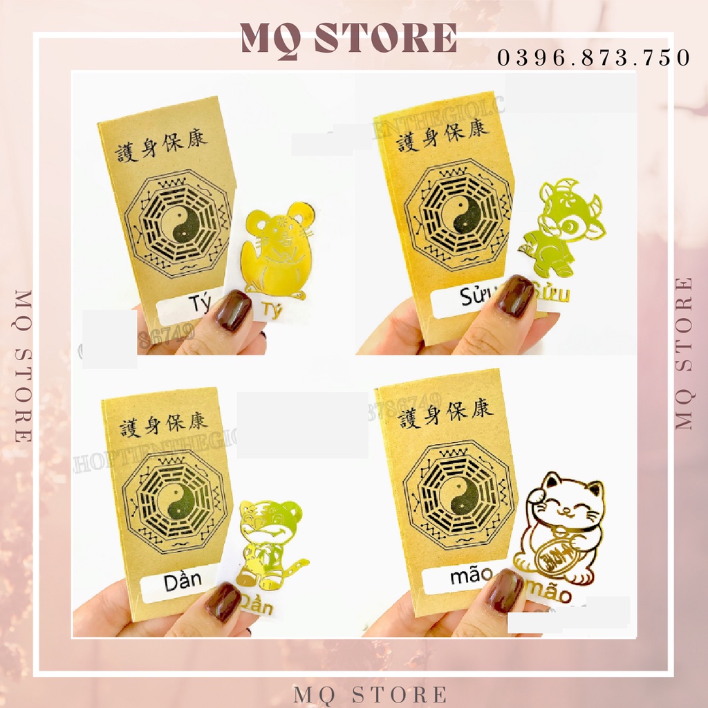 Miếng dán 12 con giáp hộ mệnh theo năm sinh