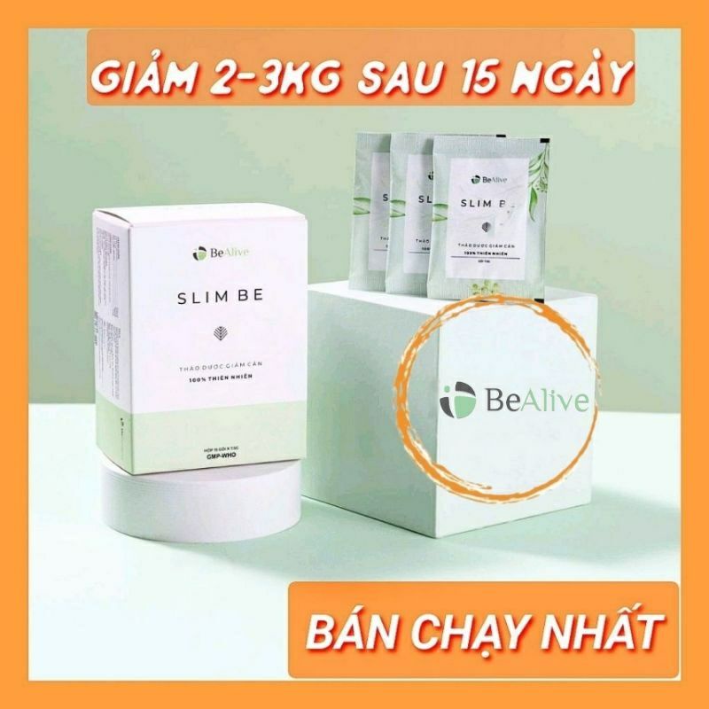 TRÀ GIẢM CÂN SLIM BE CỦA BEALIVE GIÚP GIẢM 2-3KG SAU 15NGÀY.