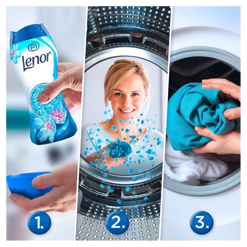 Viên xả vải khô Lenor 210g Đức hương nước hoa giúp mềm vải quần áo mà còn lưu lại mùi thơm lâu - mẹ bean bon
