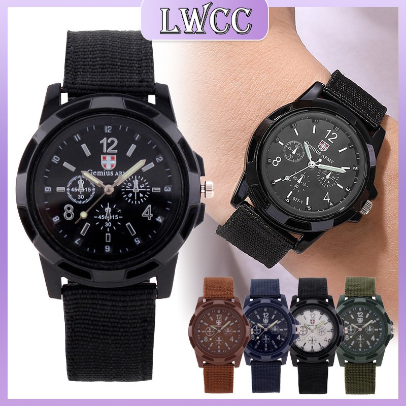 Đồng hồ thạch anh dây nylon phong cách sang trọng hàng mới dành cho bạn nam | BigBuy360 - bigbuy360.vn