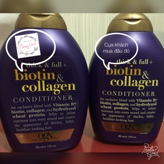 Dầu gội xả Biotin xách tay trực tiếp store Mỹ