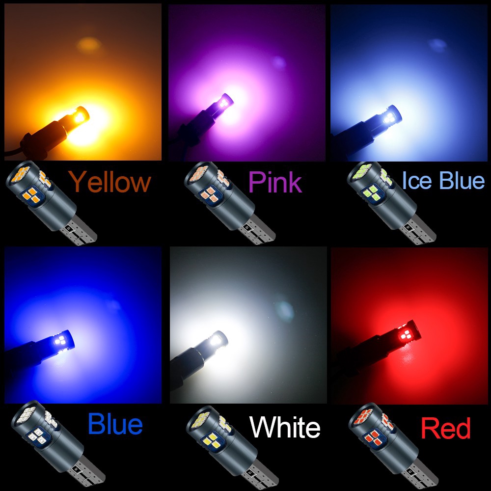 Bóng Đèn 18 LED T10 W5W 12-24V Chuyên Dụng Dành Cho Xe Hơi