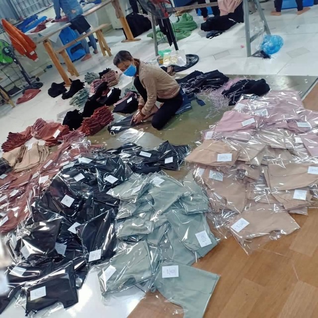 Quần đùi nữ vải đũi Thái cực mềm và mát | BigBuy360 - bigbuy360.vn