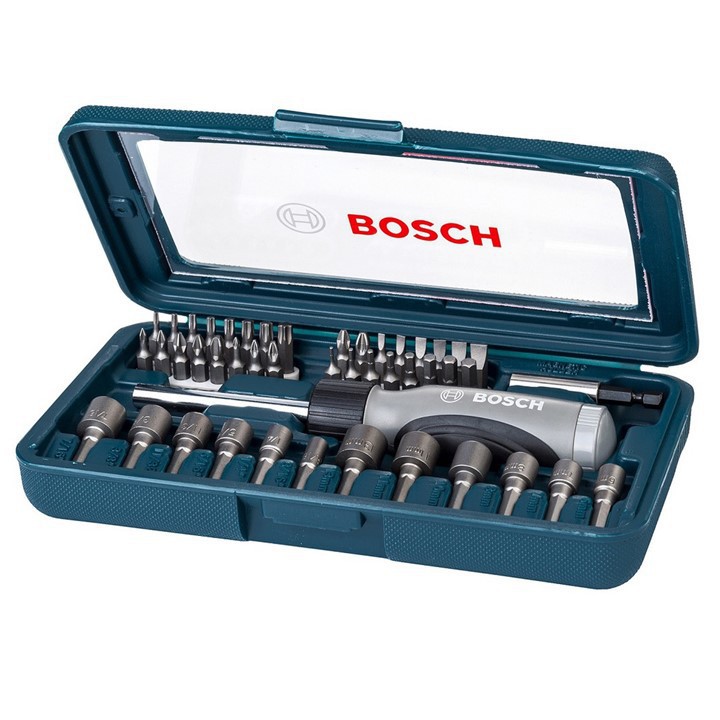 Bộ vặn vít đa năng 46 chi tiết Bosch 2607019504