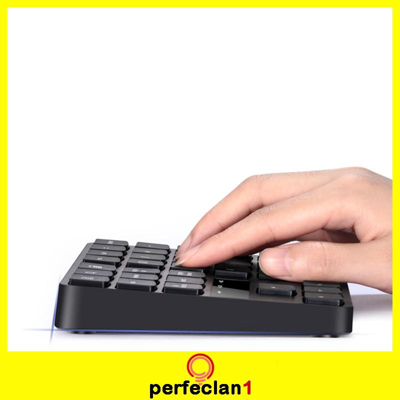 Bàn phím số không dây bluetooth 2.4GHz 35 phím cho Laptop/PC
