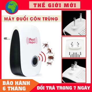 Máy Đuổi Côn Trùng Bằng Sóng Siêu Âm Không Sát Sinh