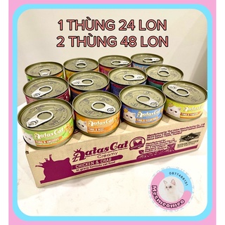 1 Thùng Pate Aatas 24 Lon (Mix 24 Vị)