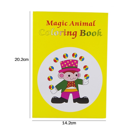 Ảo thuật sách đổi màu hoạt hình