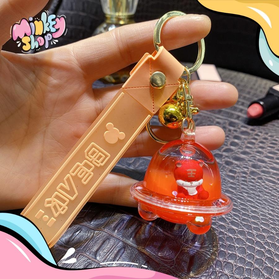 Móc Khoá Nước Hổ Đáng Yêu Nhiều Mẫu Dễ Thương Phụ Kiện Túi Xách, Balo, Cặp Xách, Ô tô Cute 02MKN -Minkey