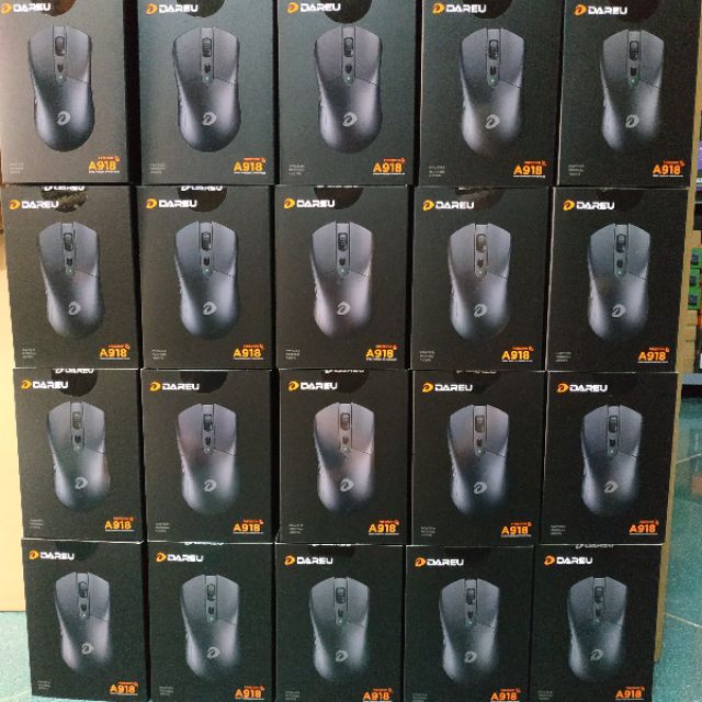 [Mã ELCLJUN giảm 7% đơn 500K] Chuột Gaming không dây DAREU A918 - BLACK (PixArt PAW3335) BH 2 năm chính hãng | BigBuy360 - bigbuy360.vn