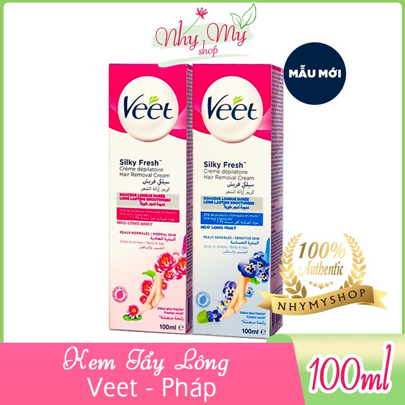 ⚡️Big Sale⚡️Kem Tẩy Lông Veet 100ml Pháp