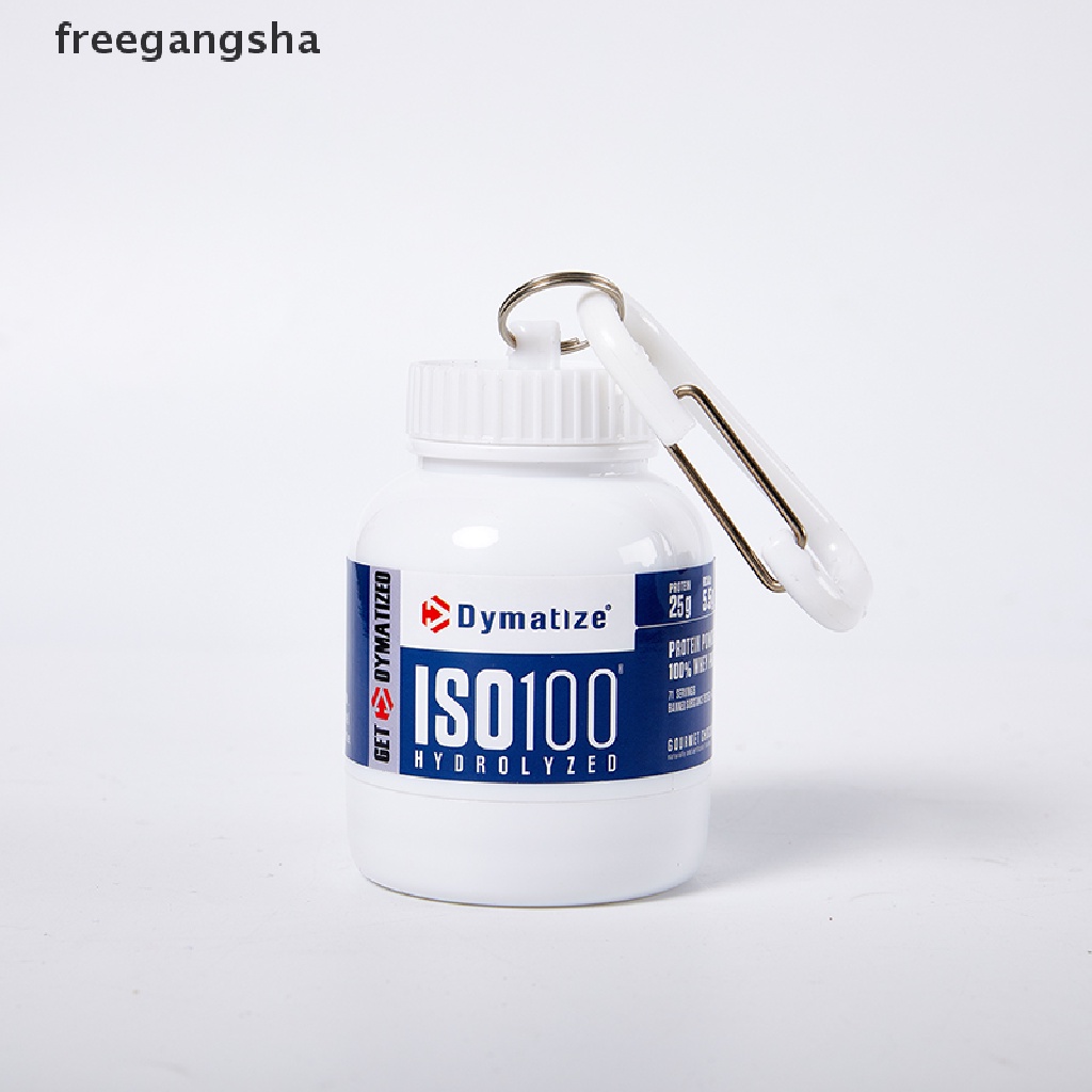 Bình Đựng Protein Mini 100ML Kèm Móc Khóa Tiện Dụng Mang Theo Du Lịch / Cắm Trại