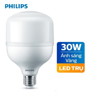 Bóng PHILIPS LED Bulb trụ MV 30W E27 - [HÀNG CHÍNH HÃNG] - Tiết kiệm điện, chất lượng ánh sáng cao