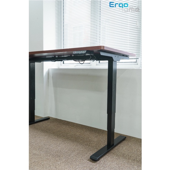 Bàn nâng hạ Công thái học ERGO EDGE thông minh tự động điều chỉnh độ cao 60 - 125cm nâng hạ êm ái, mặt bàn gỗ - ERGOHOME