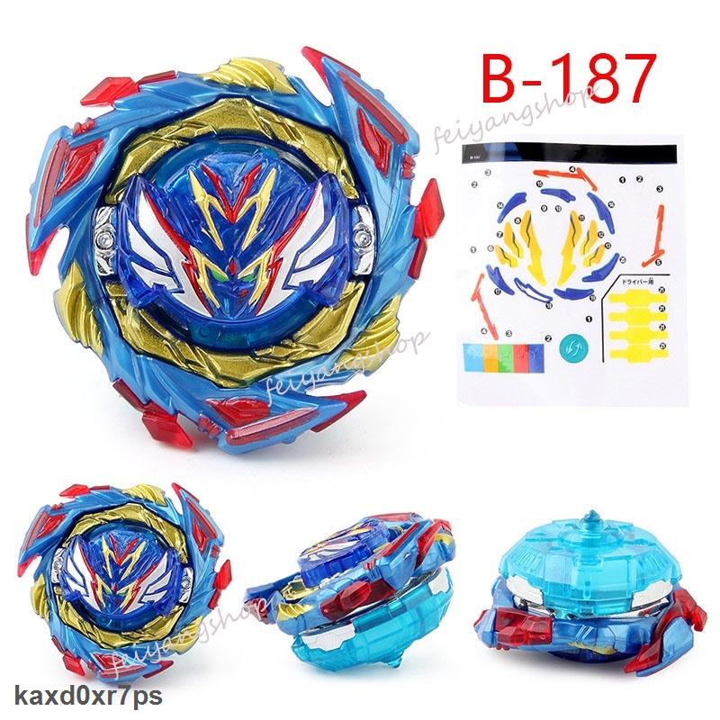 mới Đồ chơi Beyblade Burst B-187 Savior Valkyrie B-180 Dynamite Belial B-172 World SprigganB-173 kèm