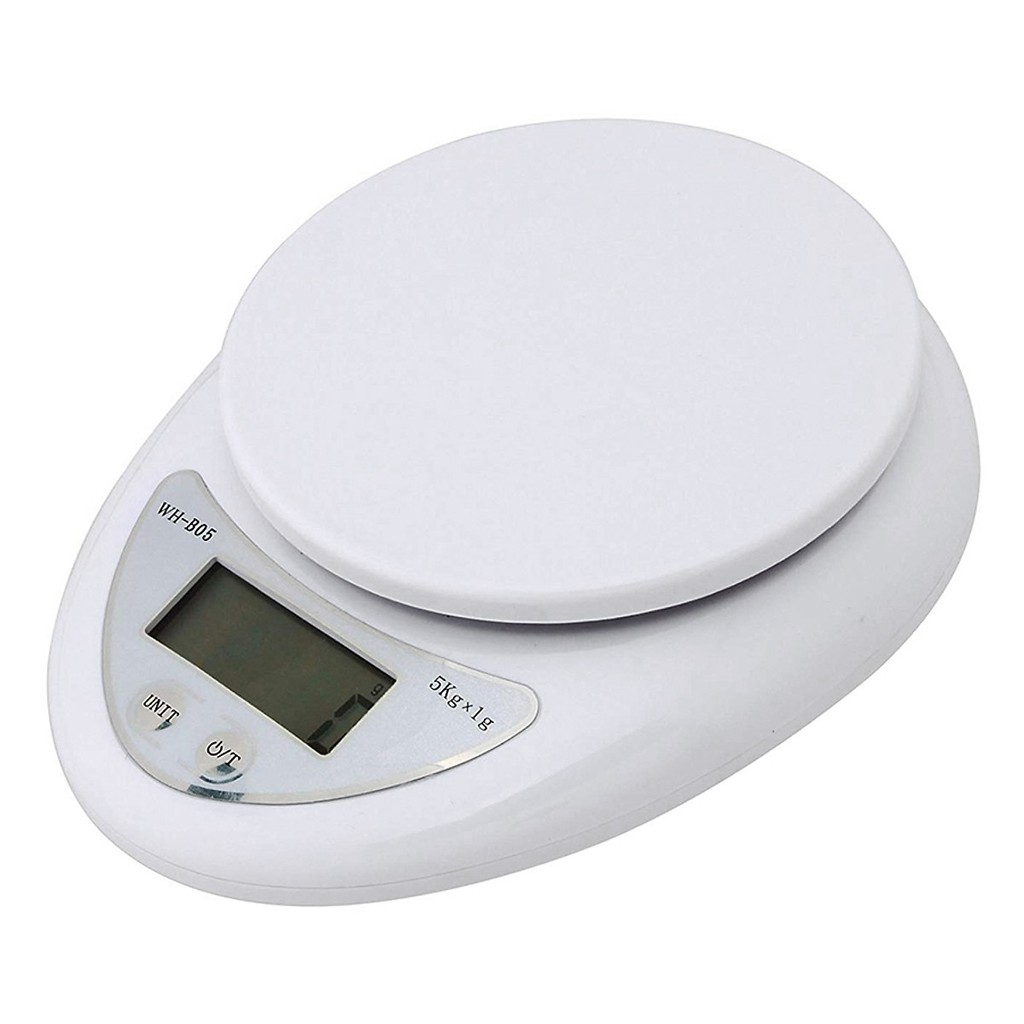 [Tặng Kèm Pin] Cân Tiểu Ly, Cân Mini, Cân Điện Tử Để Bàn Nhà Bếp Electronic Kitchen Scale 5Kg Tiện Lợi