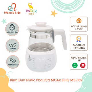 Bình Đun Nước Pha Sữa MOAZ BEBE MB-002 - Dung tích 1L - Duy trì nhiệt độ 1H - Bảo hành 12 tháng