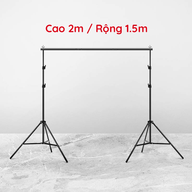 Khung Treo Phông Nền (Khung Chữ U) Kích thước 2mx2m / 2mx1.5m