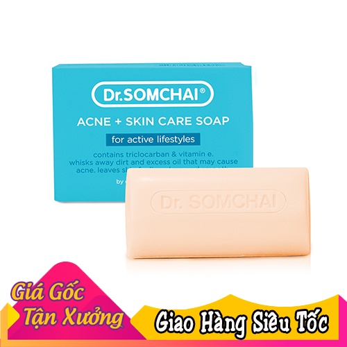 Xà Phòng Tắm Thái Lan , Kháng Khẩn , Sạch Mụn , Acne Dr.somchai 80g