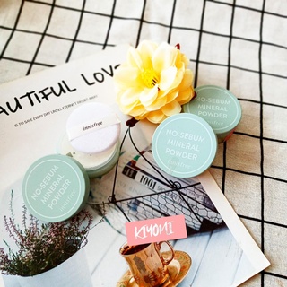 Phấn Phủ Bột Kiềm Dầu Innisfree No sebum Mineral Powder