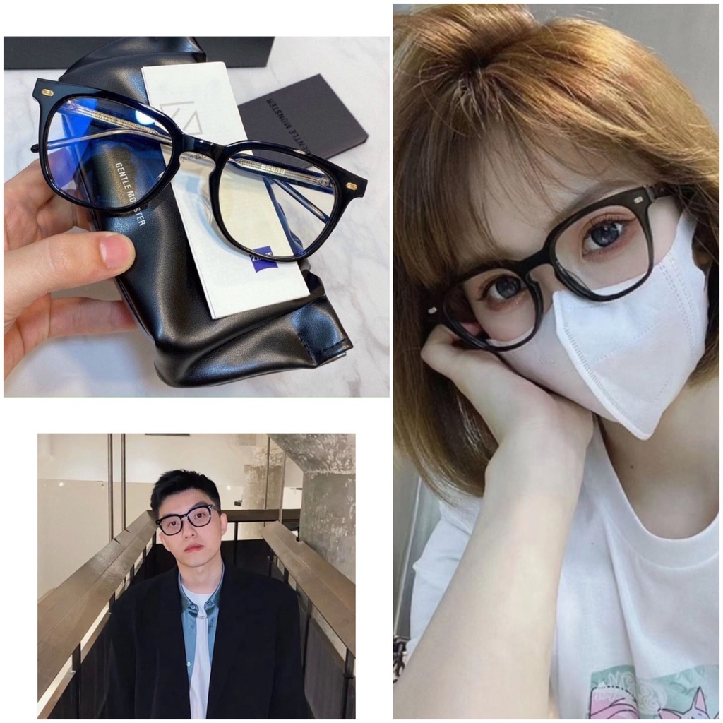 Gọng Cận Thời Trang Cao Cấp GENTLE MONSTER KUBO Dáng Unisex. Gọng Cận Thời Trang Nam Nữ Fullbox Phong Cách Hàn Quốc