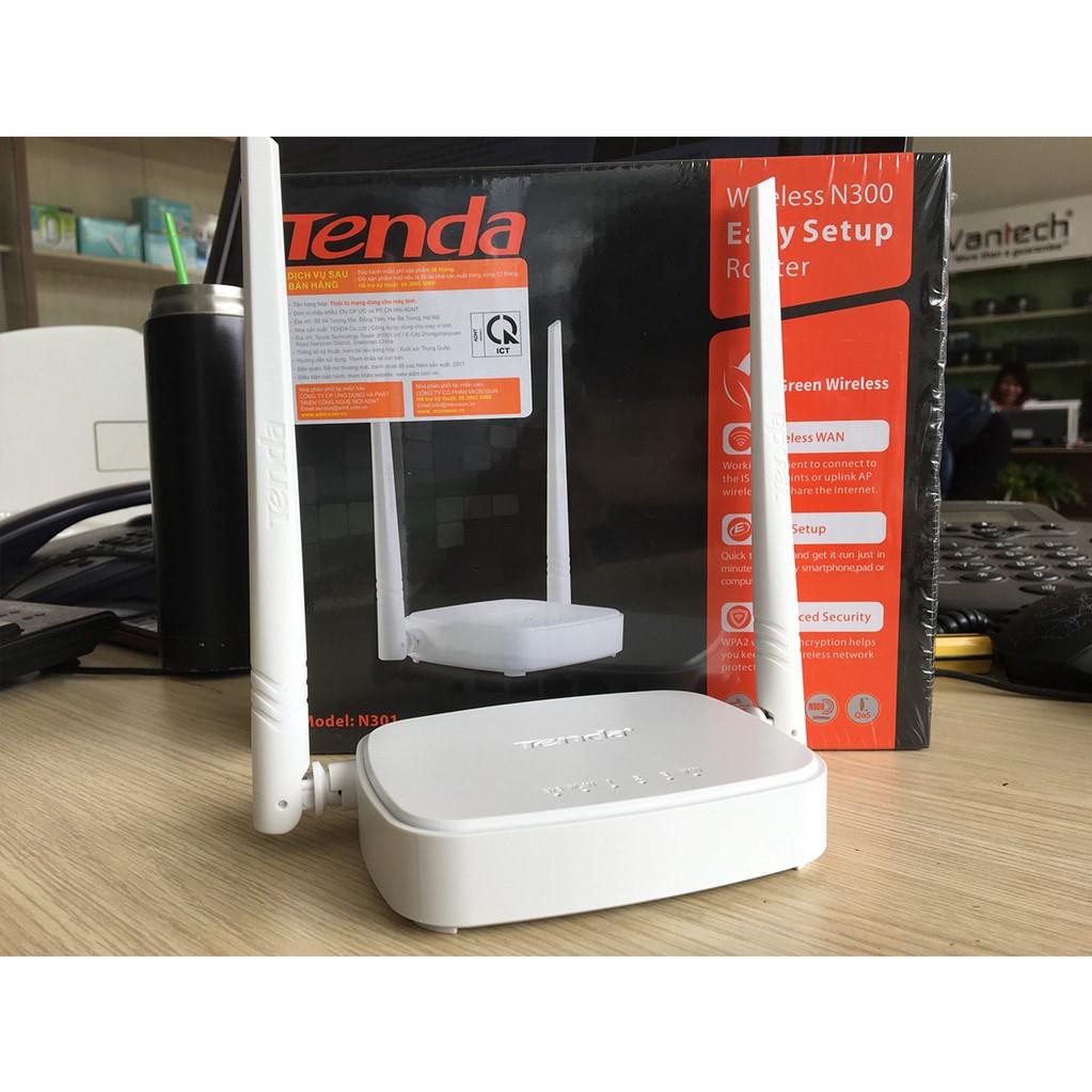 Bộ phát WIFI TENDA N301 300Mp