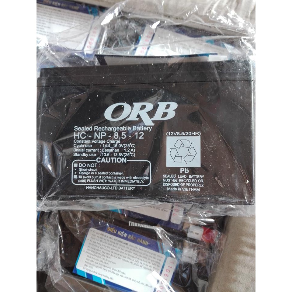 Acquy khô 12v - 8.5Ah dùng cho UPS, bơm thuốc sâu, loa kéo