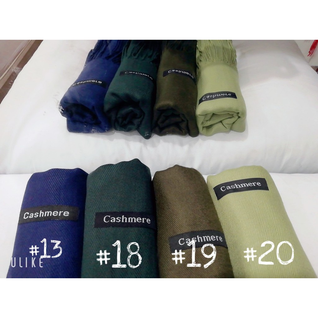 Khăn cashmere hàn quốc các màu