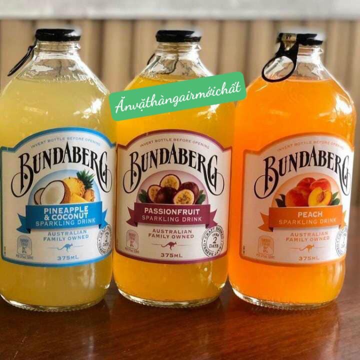 Nước Trái Cây Lên Men của Úc Bundaberg Chai 375ml