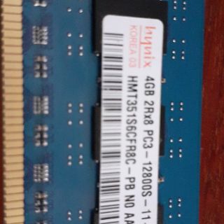 Ram 3 4G 2 mặt chip chạy máy bộ và socket 775, 1156