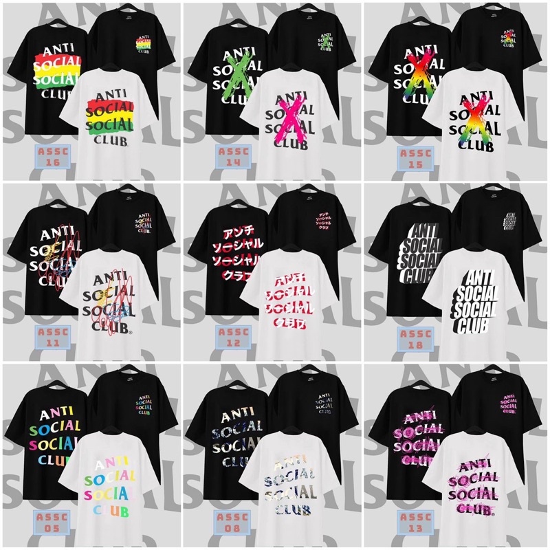 Áo thun Anti Social Social Club - ASSC Cotton 2 chiều dày xịn - Streetwears SG