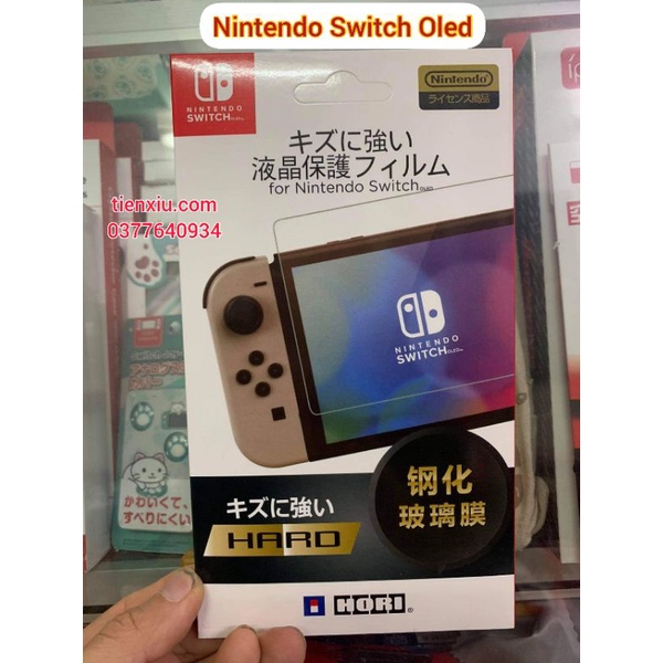 Nintendo Switch Oled Tấm dán cường lực màn hình nintendo switch oled kính cường lực