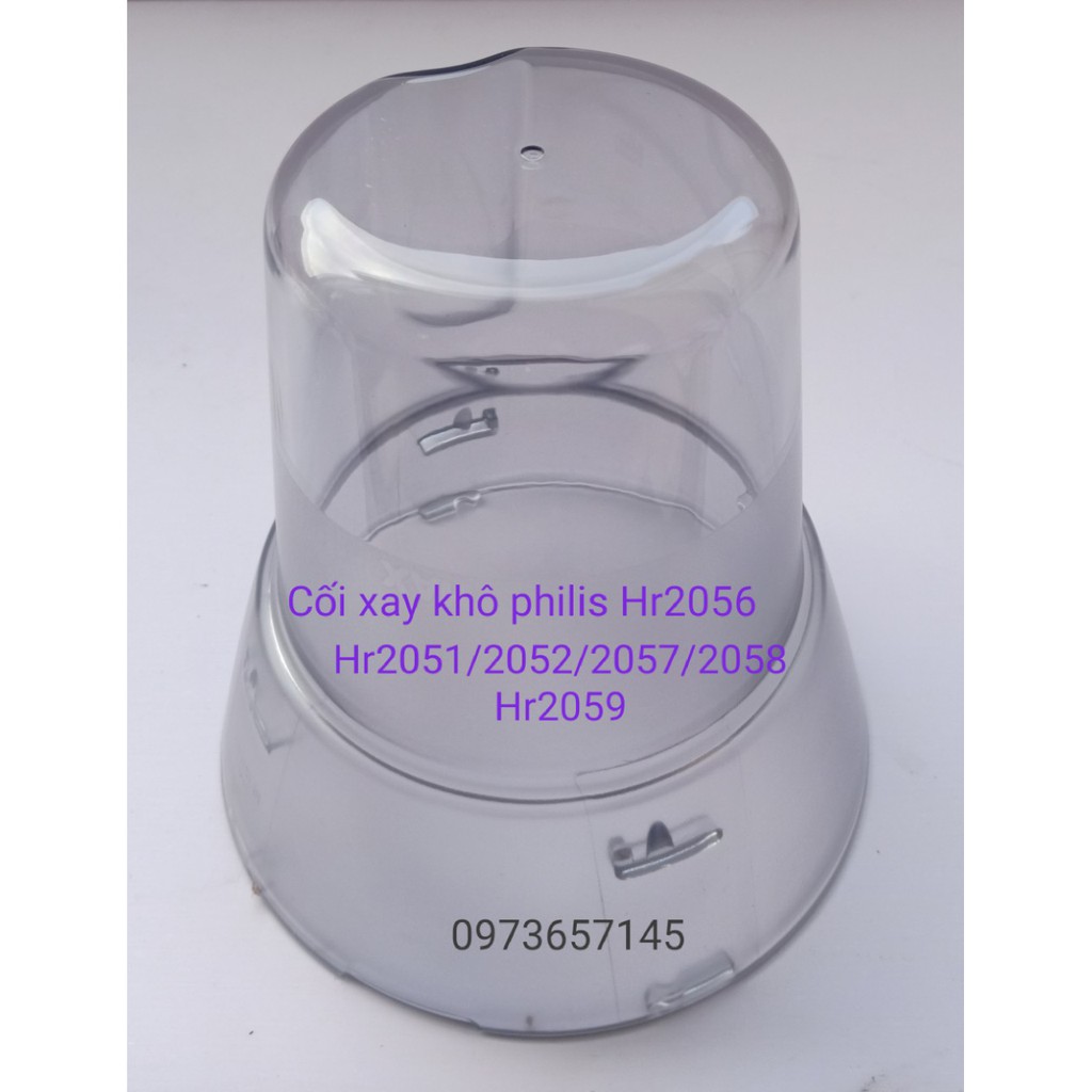 cốc xay khô dùng cho máy xay Philips HR 2056