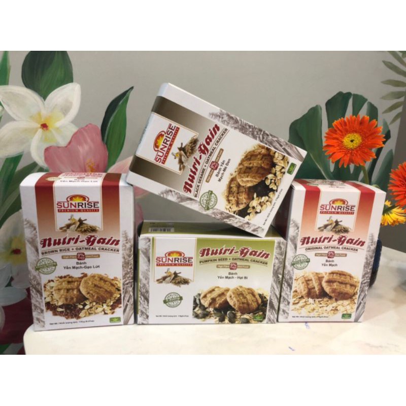 Bánh yến mạch ngũ cốc NUTRI GAIN