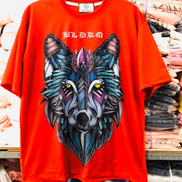 áo thun in 3D form rộng tay lỡ