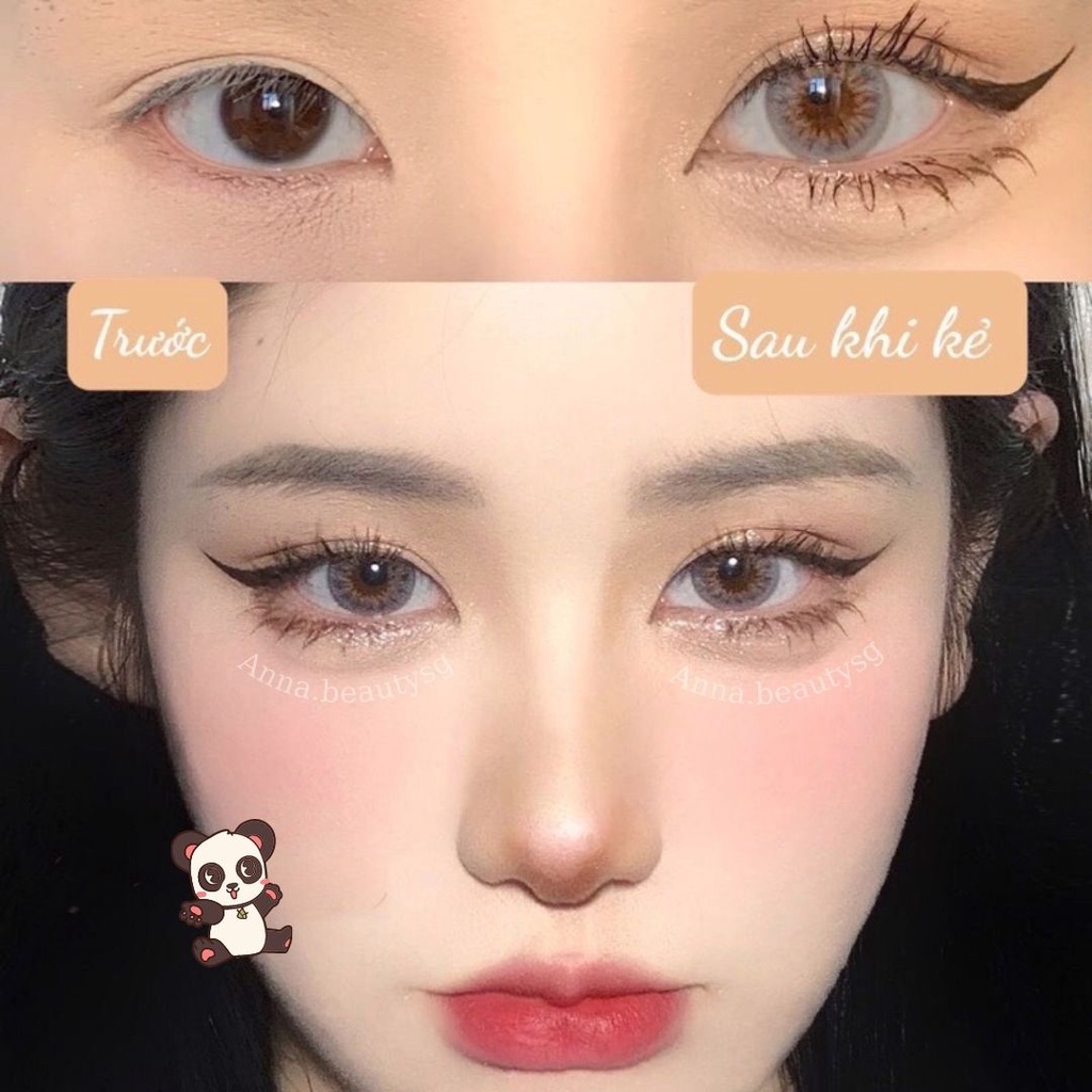 Bút kẻ bọng mắt cười và nếp mi mắt Sweet mint chống nước lâu trôi