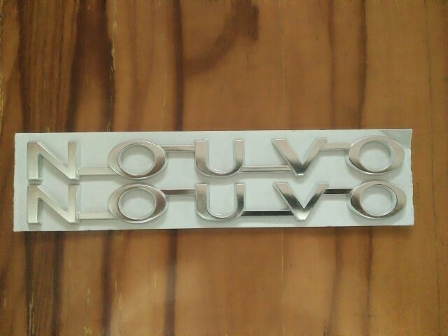 Bộ chữ nổi nouvo 6 hàng theo xe