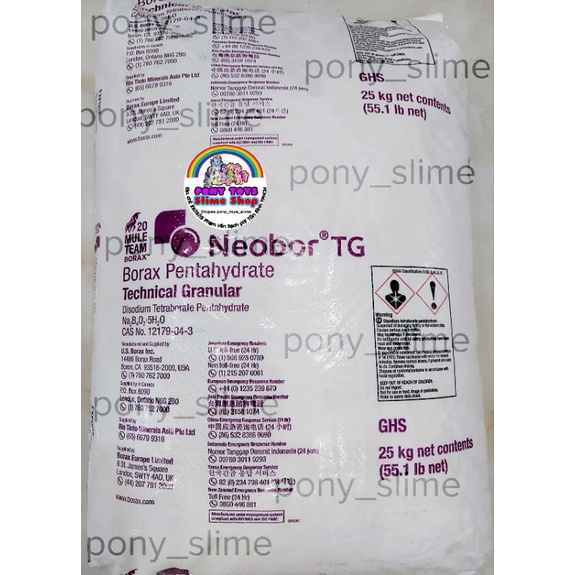 100g/ 50g Borax Mỹ Pha dung dịch làm đông Slime