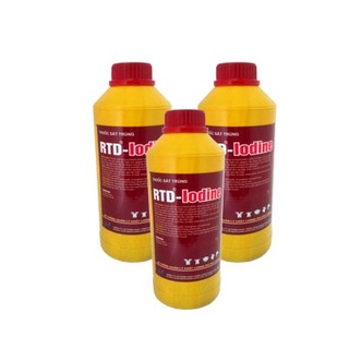 1 lít sát khuẩn RTD - Iodine dùng khử khuẩn chuồng trại, sát trùng vết thương
