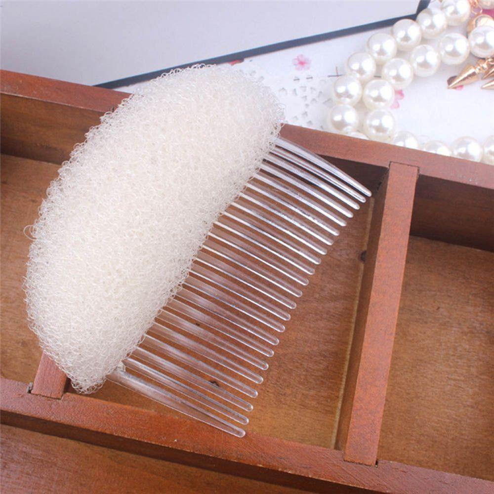 ROSE Portable Hair Accessories Women Fashion Hair Styling Hair Braid Tool Fluffy Sponge Clip Stick Modelling Hot Sale Bun Maker/Multicolor