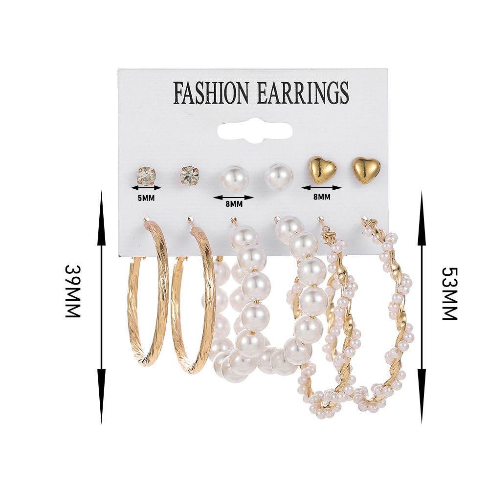 Set Khuyên Tai Dáng Dài Phong Cách Vintage Sáng Tạo Cho Nữ