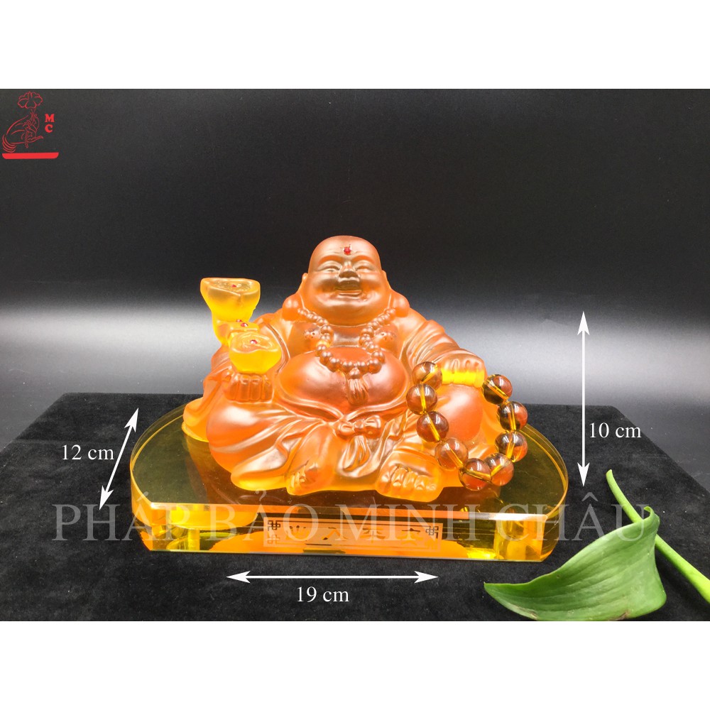 [PHÁP BẢO MINH CHÂU] Bày Ôtô Di Lặc (Như ý nhựa) To