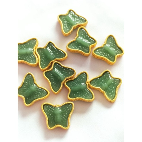 Charm Nepal mộng điệp uyên ương kết đôi hạnh phúc mic chuỗi, vòng trầm ý nghĩa tạo nhấn đẹp