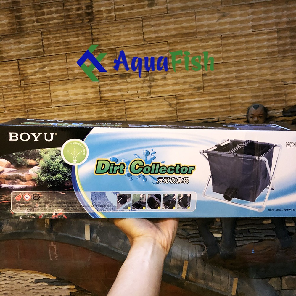 Sọt Lọc Vệ Sinh Hồ Cá Koi BOYU WNQ-1D (giúp lọc cặn, bụi bẩn từ máy hút đáy giúp tiết kiệm nước)