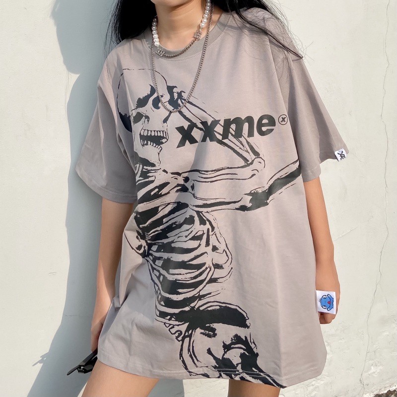 ( 3 Màu ) Áo thun Cotton cao cấp in tràn thân Spooky XXME