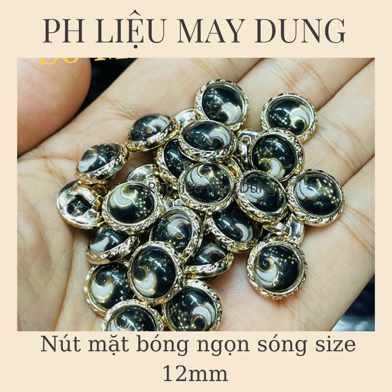 nút bóng ngọn sóng size 12mm